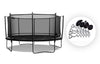 Oval | 350 cm x 250 cm Trampoline + Anchor Bundle