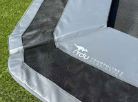 North In Ground Trampoline Round 430 cm Grey (Outlet)